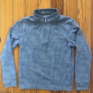 Johnnie-O Boys Heather Blue Quarterzip